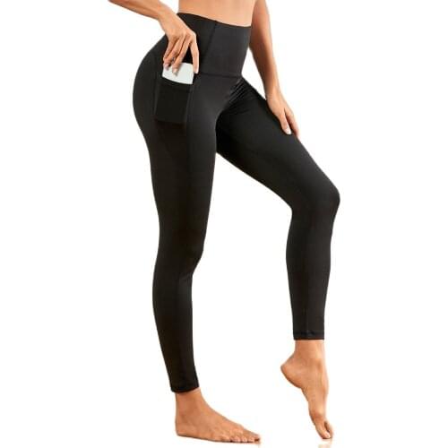 Sports Trousers For Women Performance Elastic Trousers GYM Fitness Bodybuilding Sportswear Tights Workout Black Pants