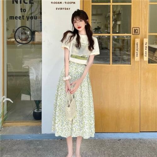 Tops Student Letter Printing Round Neck Short-sleeved T-shirt Female Summer New Style Korean Loose and Thin Casual Top