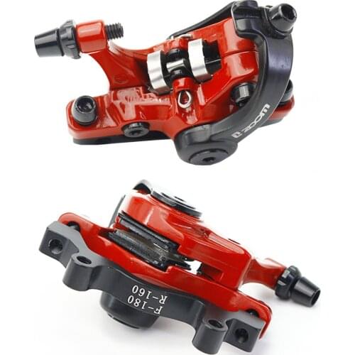 ZOOM DB680 MTB Bicycle Disc Brake Double Side Drive Mechanical Brake Caliper Disc Brakes Mountain Brake Accessories