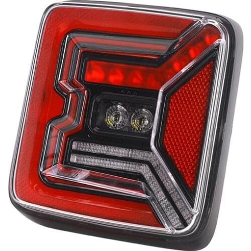 Built-in Resistor LED JL Tail Lights Rear Brake Reverse Turn Tail lamps for Jeep Wrangler JL 2018