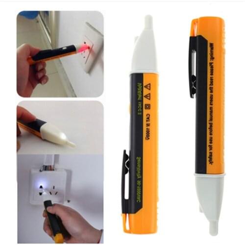 High Quality 1PCS Electric indicator 90-1000V Socket Wall AC Power Outlet Voltage Detector Sensor Tester Pen LED light