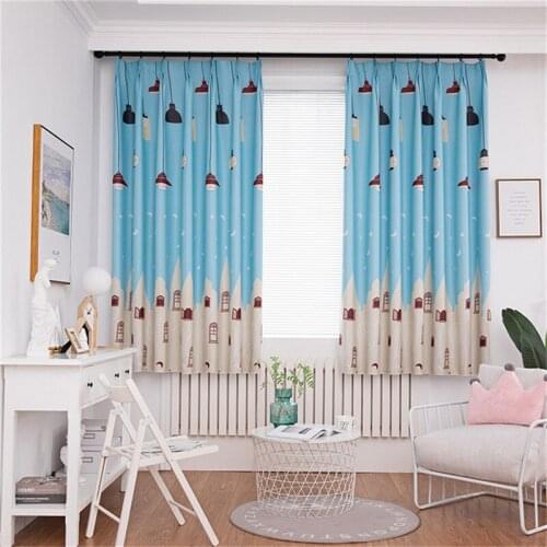 High Quality Summer Hot Sale Fashion Printing Blackout Curtain Drape For Party Decoration Kitchen Home Bedroom