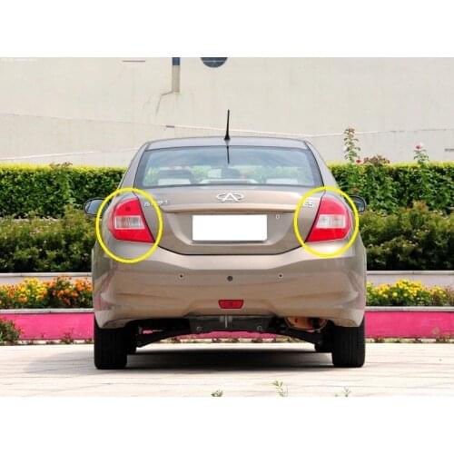 1pcs Taillight Rear Brake lamp assy. cars tail light Left / Right for Chinese CHERY E5 2011-2013 auto car motor parts