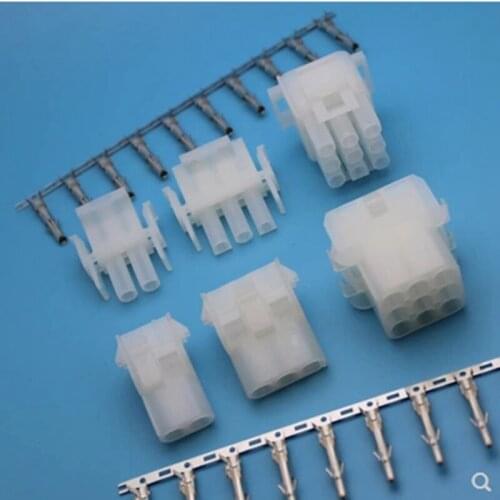 1 set 63080 spacing 6.3mm air pair wiring automotive connector connector shell + terminal