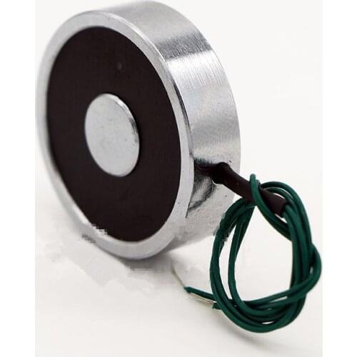 1pc suction cup solenoid P34/9 DC 12V 24V electric suction cup strong 8KG ultra-thin electromagnetic suction iron