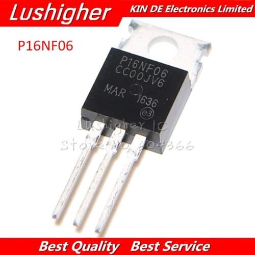 10pcs STP16NF06 TO220 STP16NF06L TO-220 P16NF06L P16NF06 Original