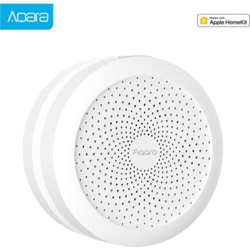 2021 Aqara M1S Hub Zigbee 3.0 Gateway with RGB LED Night Light APP Remote Control Smart Home Work with Mijia APP Apple HomeKit