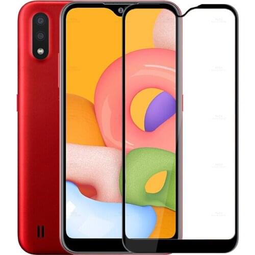 9H for Samsung A01 A31 A51 A71 A10 A20 A30 A40 Glass Case Protector Tempered Glass for Samsung Galaxy A01 Glass Protective Glass