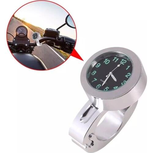 Universal Motorcycle Watch clock for bike Hand Grip Bar Mount Dial Clock motorcycle watch Waterproof For Bicycle Motor Accessory