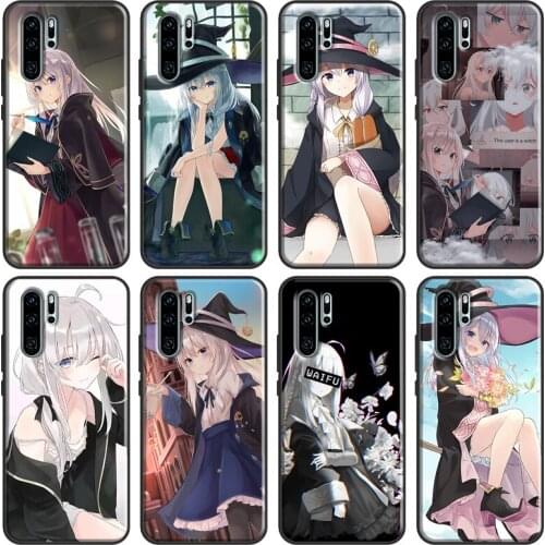 Elaina Majo No Tabitabi Anime Case For Huawei P30 P40 P20 Lite Pro Nova 5T P Smart 2019 Honor 10 Lite 20 9X 8X 8A 10i