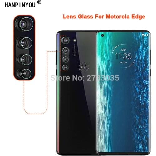 For Motorola Edge 6.7" Clear Ultra Slim Back Camera Lens Protector Rear Camera Lens Cover Tempered Glass Protection Film