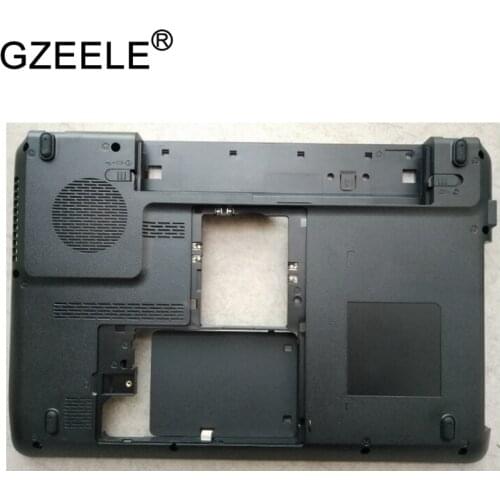 GZEELE New Laptop Bottom Base Case Cover Assembly For Toshiba C645 C640D black Base Chassis D Case shell lower case