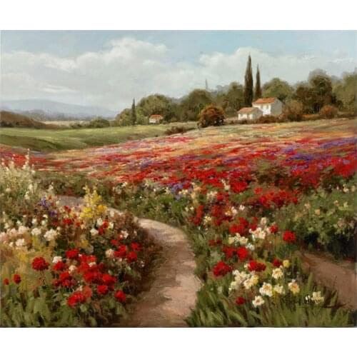 Claude Monet Poplars Poppy fields Impressionist Landscape Oil Painting on Canvas Posters and Prints Wall Picture for Living Room