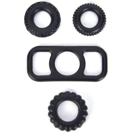 Adjustable Rope Cock Rings Scrotum Bind Penis Ring Sex Products for Male Delay Ejaculation Cock Ring for Men Lasting Penis Erect