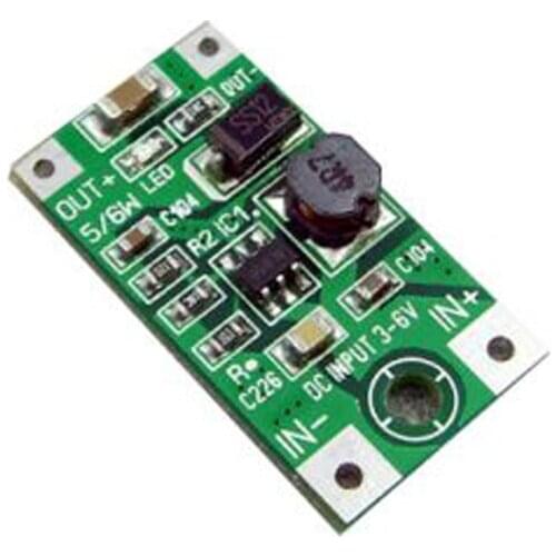 5W DC 3V-6V To 5V 6V 9V 12V Low Power Boost Voltage Conversion Module Board Mobile Power Supply Input Drive Lithium Battery