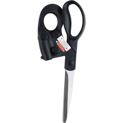 Laser Guided Sewing Scissors Infrared Positioning Laser Stainless Steel Scissors For Needlework Sewing Supplies Professional DIY