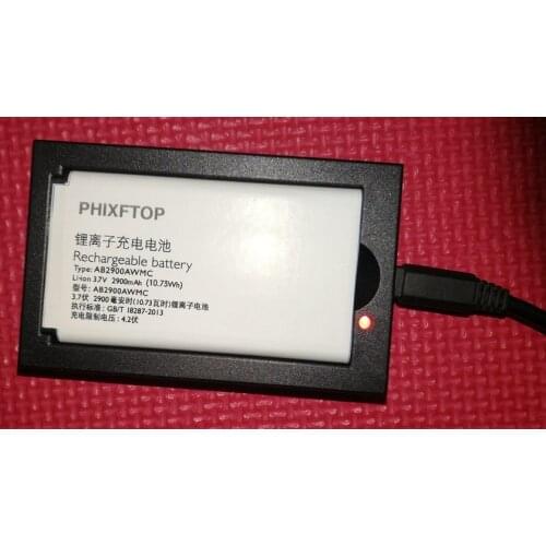 PHIXFTOP AB2900AWMC battery+Desktop for Xenium X1560 X1561 X5500 cellphone AB2900AWMT for philips CTX1560 CTX1561 CTX5500 phone