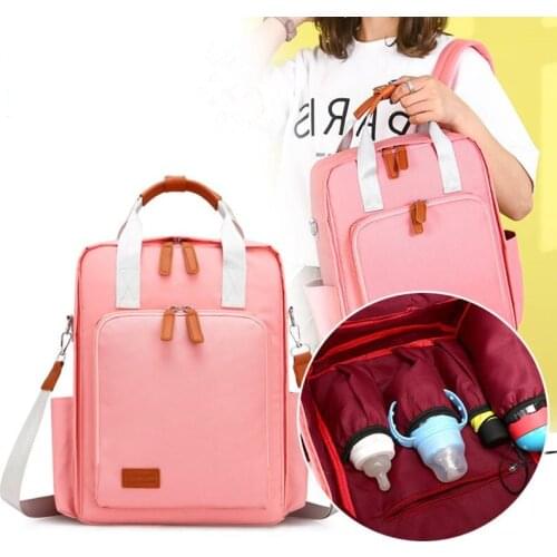Diaper Bags Backpack Fashionable Pouch Kit Multifunctional Travel Nursing Large Mothers Maternity Packages For Baby Suitcase