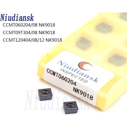 CCMT060204 NK9018 CCMT09T308 NK9018 CCMT120408 NK9018 CCMT120404 NK9018 Carbide inserts CNC Stainless steel tool Turning inserts