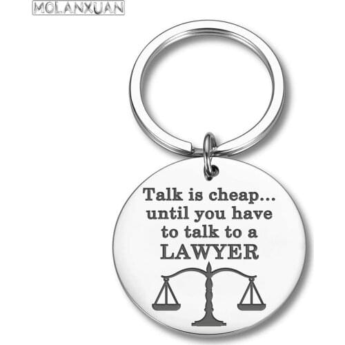 Funny Lawyer Keychain New Lawyer Gift Attorney Gift Law School Graduation Gift Law Student Gift Birthday Gifts Key Chain
