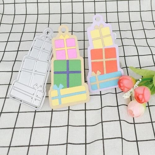 3D candy box, Christmas box decoration metal cutting mold knife die DIY scrapbook paper photo process template