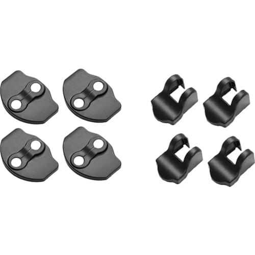 8PCS Car-Styling Car Door Lock Cover and Door Stopper Limiting Arm Covers for Tesla Model Y