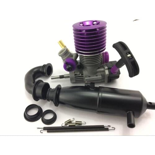 Hot Bodies 21 Nitro ENGINE 3.5 Rear Side Motor For 1/10 Scale RC Cars HPI Kyosho compatible with GO18 RC Car Engine