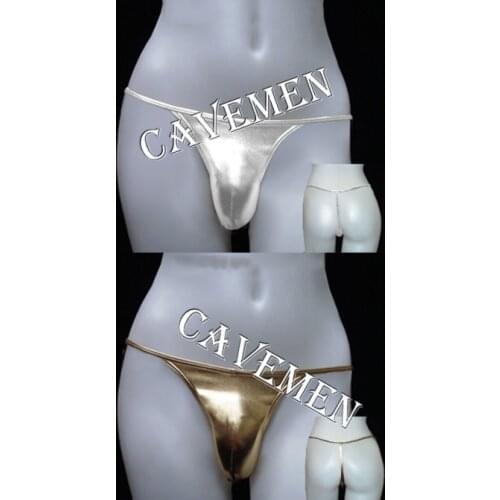 Metal color *1550*sexy men lingerie T-Back Thong G-String T pants Brief Underwear free shipping