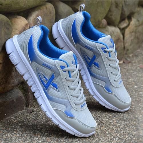 Men shoes 2021 New Arrivals hot mesh Breathable Ultra-light lace-up shoes men sneakers spring comfortable men vulcanize Shoes