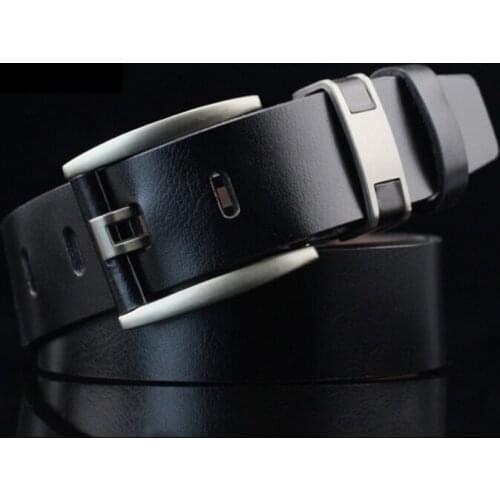 Mens Luxury Belt Vintage Designer Brand Belts For Men High Quality Leather Pin Buckle Male Strap Waist Belt Men Jeans Man gift