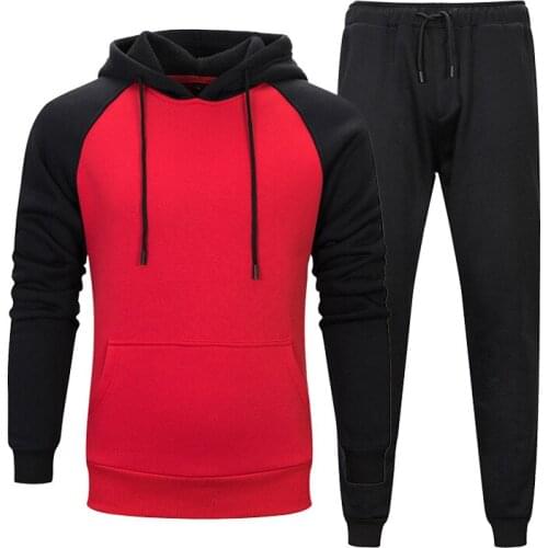 2021 Men Set Brand Pocket Hoodies+Pants Tracksuit Mens Casual Sportswear Male Sweat Shirts Jogging Clothing men outfit set
