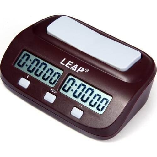 Professional Chess Clock Compact Digital Watch Count Up Down Timer Board Game Stopwatch Bonus Competition Hour Meter Dropship