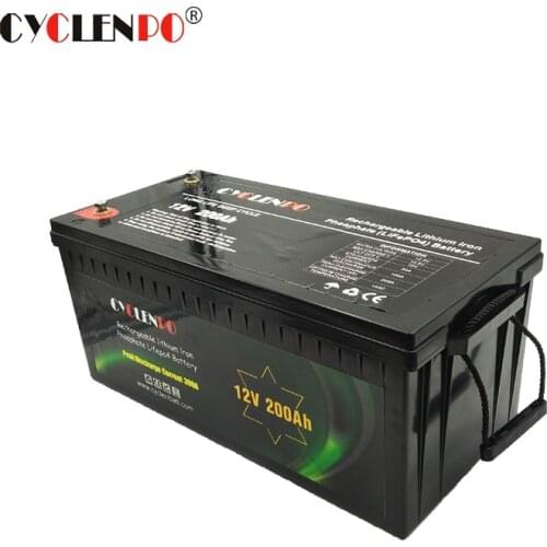 Factory Direct Selling lithium battery 12 v 200ah pack lifepo4 battery ev boat golf cart battery