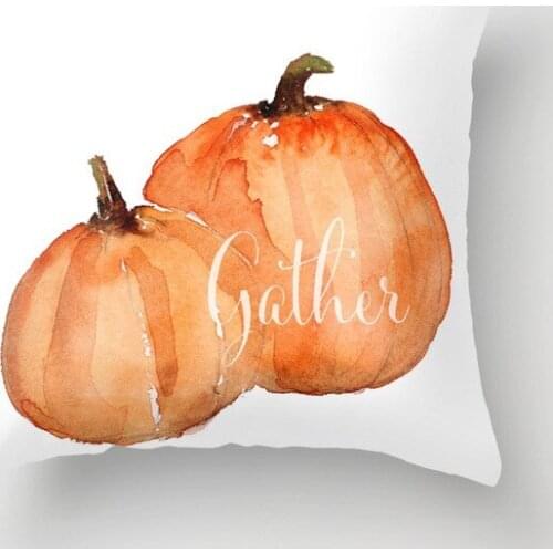 Thanksgiving Pumpkin Series Home Furnishing Decoration Pillow Cushion Halloween Embrace Pillow Case