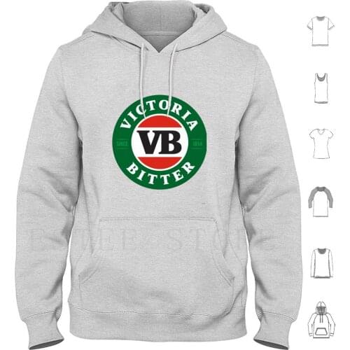 Vb Hoodies Long Sleeve Aussie Australia Australian Aussie Culture Vb Classic Beer Bitter Australian Beer Funny