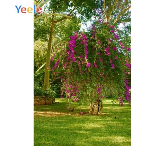 Wedding Photocall Spring Flower Park Garden Grassland Baby Backdrop Vinyl Photography Background For Photo Shoot Photophone Prop