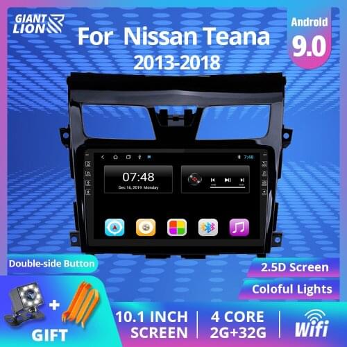 2din Android 9.0 Car Radio For Nissan Teana 2013-2018 Navigation Gps Car Multimedia Player Wifi 2Din AutoRadio Car Dvd Player