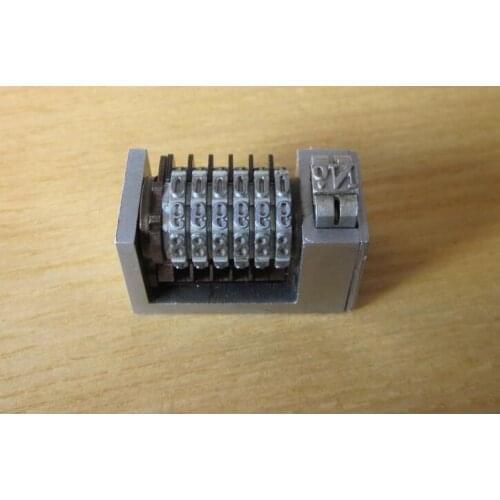 Numbering Machine 6 Digit Forward for Letterpress, Heidelberg, Windmill, 4X8 CICERO