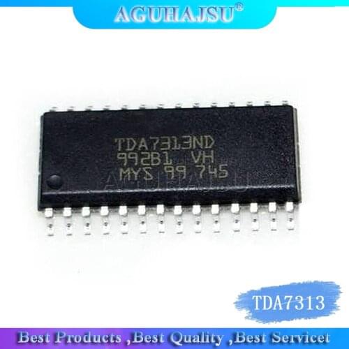 1PCS TDA7313 TDA7313ND SOP-28 Digital Stereo Audio Control IC