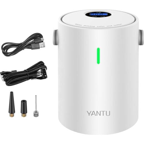 KKmoon 12V Electric Tyre Inflator Tire Air Pump Portable Air Compressor Car Bicycle Tire Pump Inflator Pump