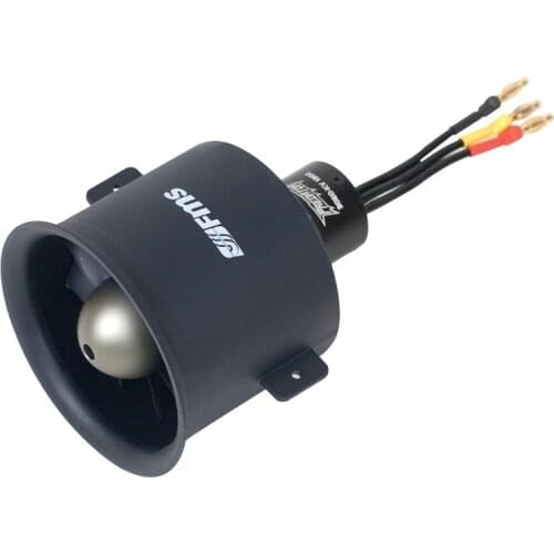 FMS 80mm 12 Blades Ducted Fan EDF With 3270 KV2000 6S Inrunner Brushless Motor for RC Airplane Ducted Fan Plane