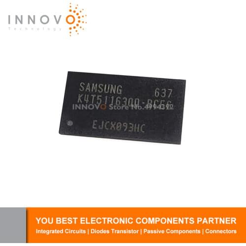 INNOVO 5pcs/lot K4T51163QQ-BCE6 K4T51163QJ-BCE7 K4T51163QQ-BCE7 K4T51163QJ-BCF7 BGA Free shipping New original