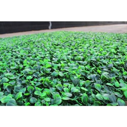 New Artificial Grass plastic boxwood mat topiary tree Milan Grass for garden home wedding decoration Artificial Plants