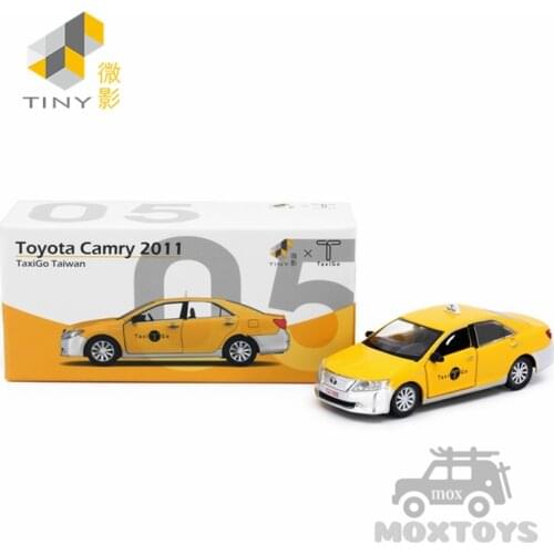 Tiny 1:64 Toyota Camry 2011 TaxiGo Taiwan Diecast Model Car