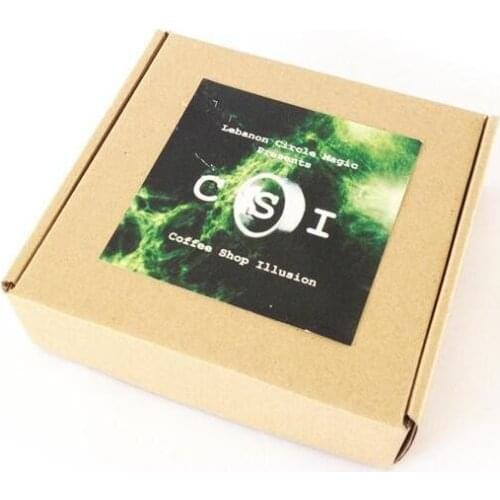 CSI - Coffee Shop Illusion,Mentalism Magic Tricks,Street,Close up Magic,Accessories,Magia Toys,Joke,Gadget,Gimmick