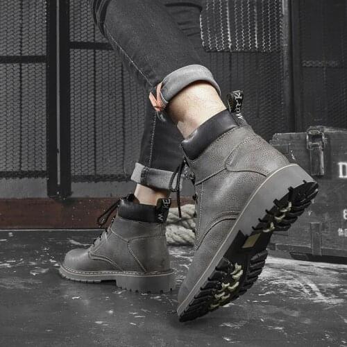 Mens Winter Footwear Boots Men Sport High Sneakers Zapatos De Invierno Hombre Thick Sole Winter Shoes Mens Top Mens