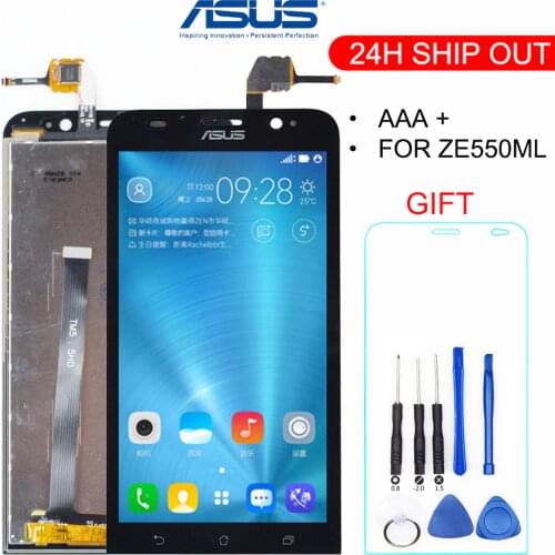 Original Tested 1280x720 For ASUS Zenfone 2 ZE550ML LCD Touch Screen Digitizer For ASUS Zenfone 2 ZE550ML LCD Display