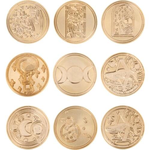 Retro Antique Sealing Wax Scrapbooking Stamps Head for DIY Envelop Wedding Invitation Decorative Sealing Wax Stamp Head