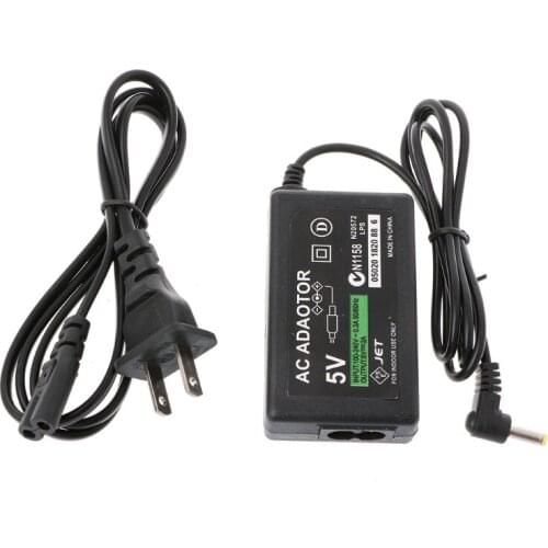 Wall Charger AC Adapter Power Supply Cable For PSP 1000 2000 3000 EU/US Plug 50LA