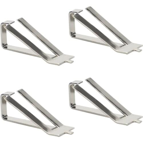 Heated Bed Clip Spring Steel Turn Glass Heatbed Clip 3D Printer Platform Retainer Clamp for Creality Ender 3 Pro